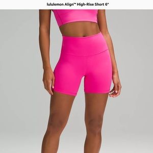 lululemon Align™ High-Rise Short 6"